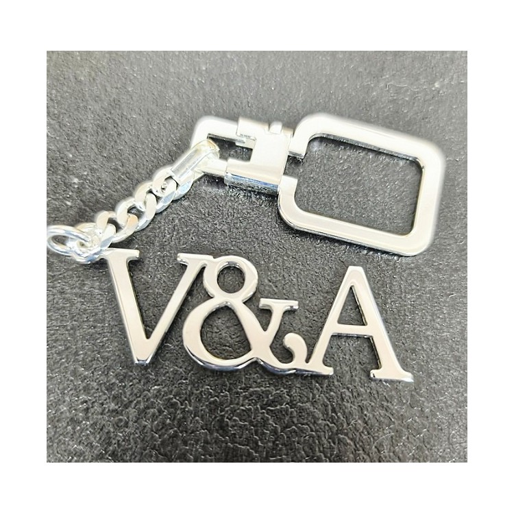 Llaveros de  iniciales ( 3 letras,números o caracteres) números en  plata de 1ª ley