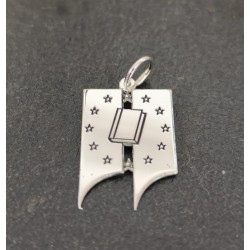 Colgantes PUBLICITARIOS POR ENCARGO Presupuesto previo en plata de ley