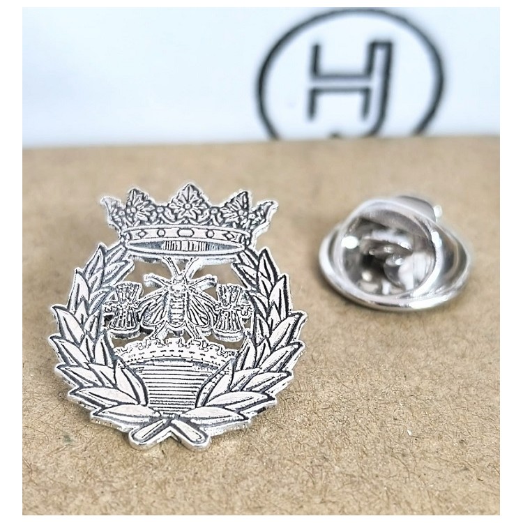 Pin ciencias económicas en plata de ley