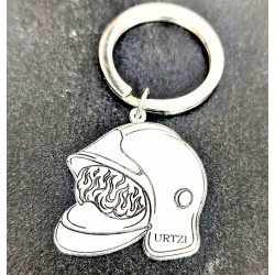 Llavero personalizado Dibujos tallados en plata de ley