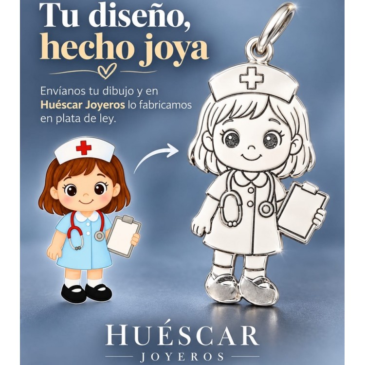 Colgantes DIBUJOS personalizados plata de ley