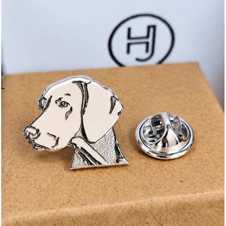 Pins de perros o gatos en plata de ley
