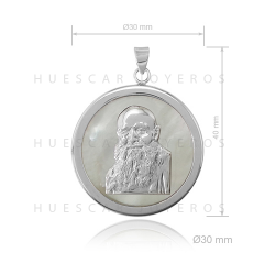 Medalla de Fray Leopoldo de plata