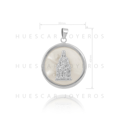 medalla Virgen de Monserrat