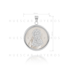 medalla de la Virgen de la Macarena